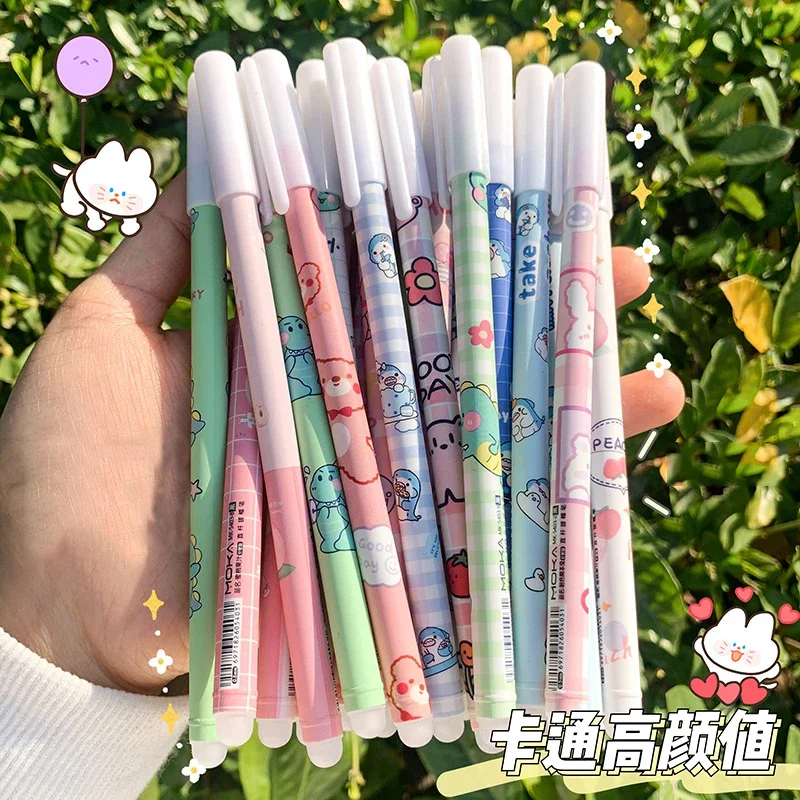 Haile-카와이 게임 만화 중립 지울 수있는 펜 6 개/대, 0.5mm 블루 젤 펜, 세척 가능한 핸들, 학교 사무용품, 키즈 스테이션 title=Haile-카와이 게임 만화 중립 지울 수있는 펜 6 개/대, 0.5mm 블루 젤 펜, 세척 가능한 핸들, 학교 사무용품, 키즈 스테이션 