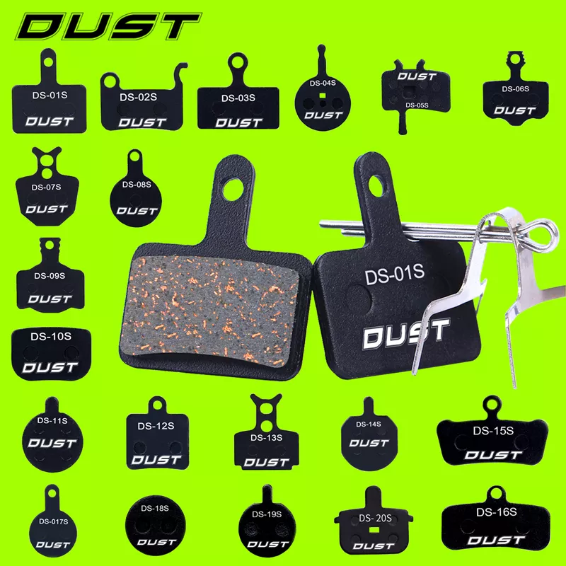 더스트 세미 메탈 자전거 유압 디스크 브레이크 패드, MTB 산악 자전거 부품, 시마노 XT XTR M315 SRAM Avid BB5 BB7 E1 E3, 1 쌍 title=더스트 세미 메탈 자전거 유압 디스크 브레이크 패드, MTB 산악 자전거 부품, 시마노 XT XTR M315 SRAM Avid BB5 BB7 E1 E3, 1 쌍 