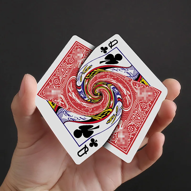Vortex by Dan Harlan 마술 트릭, 마술사 클로즈업 거리 환상, 기믹 멘탈리즘 카드 놀이, 연결된 포커, Magia 변경