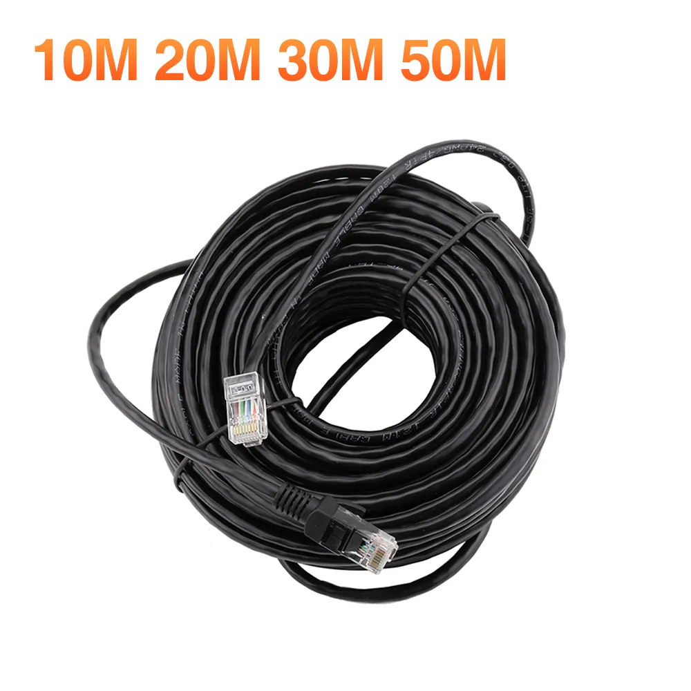 Techage-Cat5 이더넷 야외 방수 네트워크 케이블, 10M/20M/30M/50M, 선택 사양, CCTV 네트워크, Lan 케이블, 시스템 IP 카메라용 title=Techage-Cat5 이더넷 야외 방수 네트워크 케이블, 10M/20M/30M/50M, 선택 사양, CCTV 네트워크, Lan 케이블, 시스템 IP 카메라용 