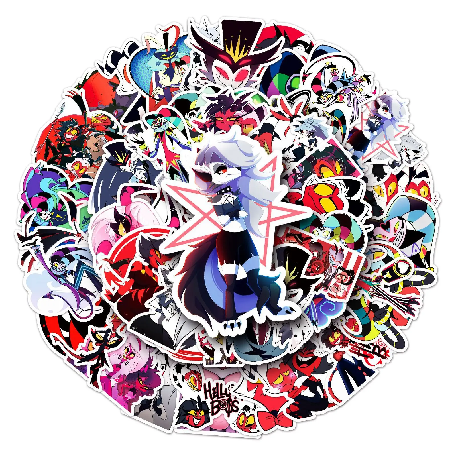 10/30/50PCS 애니메이션 고약한 보스 스티커 낙서 노트북 수하물 오토바이 전화 여행 만화 재미 데칼 어린이 클래식 장난감