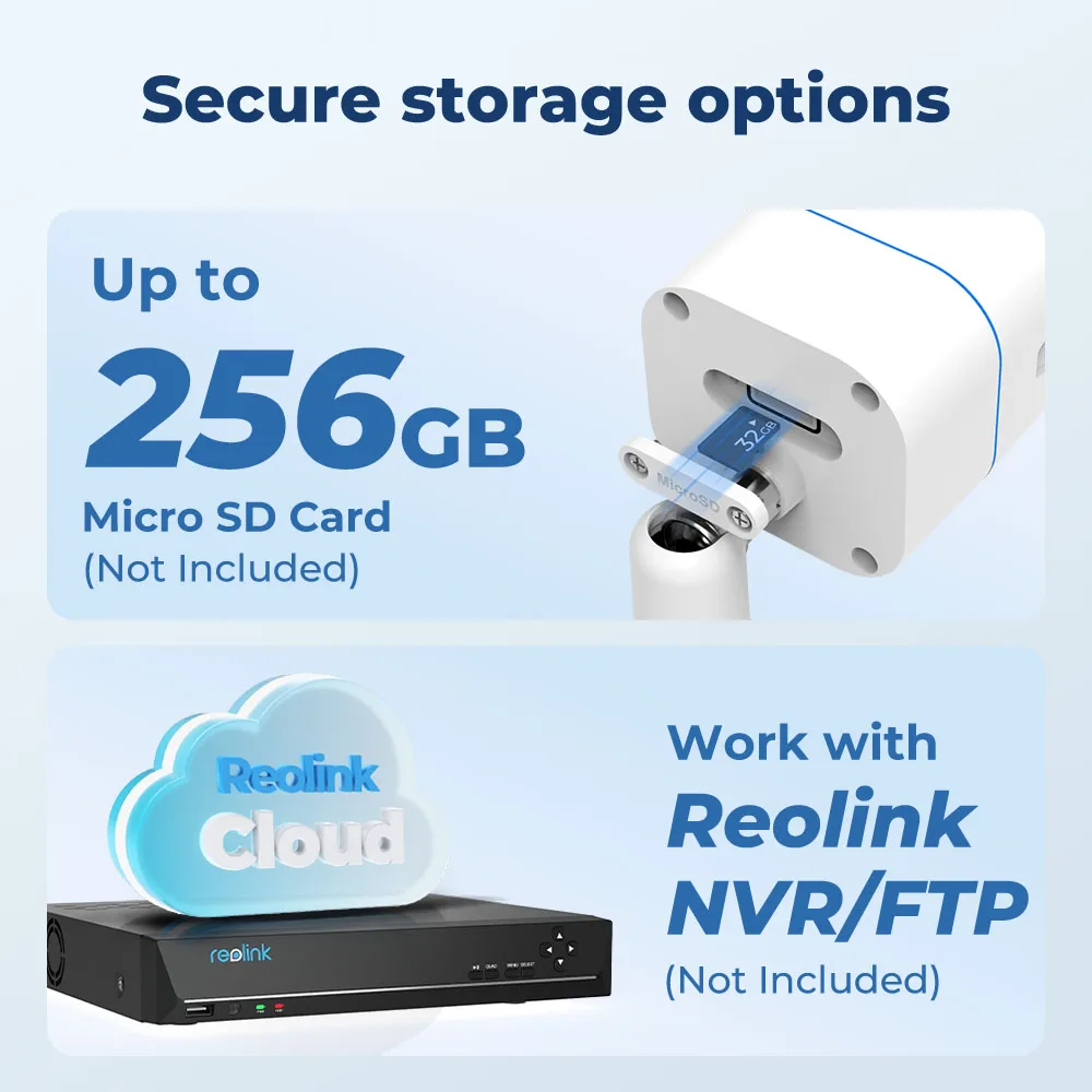 Reolink 스마트 PoE 보안 카메라, 5 배 줌, 양방향 오디오, IP 캠, 사람 및 자동차 감지, 스포트라이트 감시 카메라, P430, 4K, 8MP
