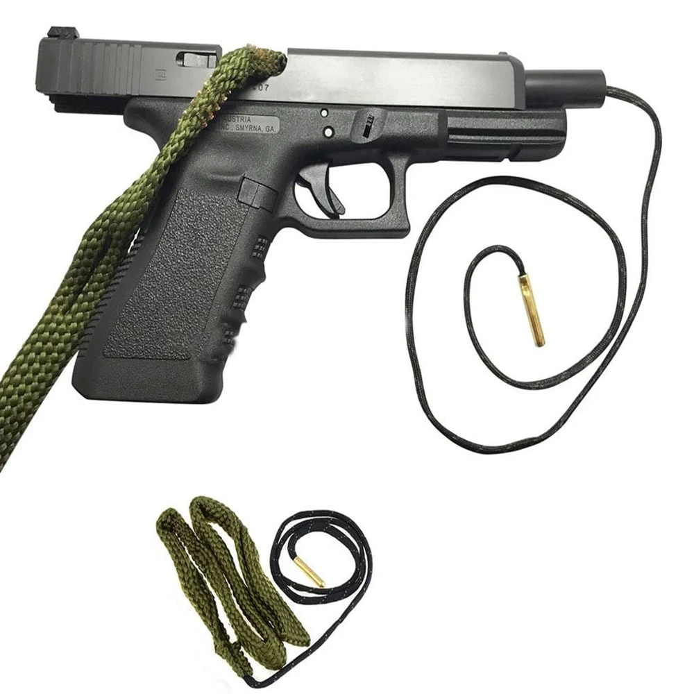 총 청소 키트 도구 소총 배럴 구경 로프 22 Cal.223 Cal.38 Cal 및 5.56mm,7.62mm,12GA, 에어소프트 사냥 총 배럴 클리너