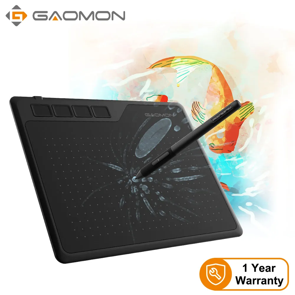 GAOMON-S620 6.5x4 인치 디지털 태블릿 애니메이션, 8192 레벨 배터리 프리 펜으로 OSU 그리기/재생 용 그래픽 태블릿 title=GAOMON-S620 6.5x4 인치 디지털 태블릿 애니메이션, 8192 레벨 배터리 프리 펜으로 OSU 그리기/재생 용 그래픽 태블릿 
