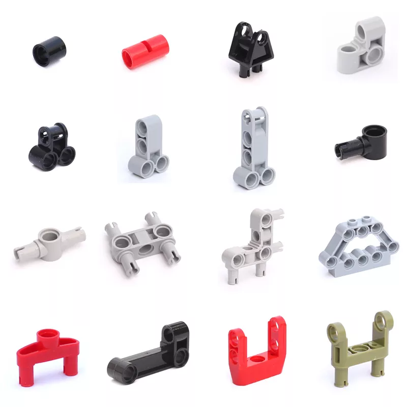 Moc 하이테크 부품 핀 커넥터 볼트 연결 DIY 빌딩 블록 액세서리 벽돌 장난감 레고 부품과 호환 가능 title=Moc 하이테크 부품 핀 커넥터 볼트 연결 DIY 빌딩 블록 액세서리 벽돌 장난감 레고 부품과 호환 가능 