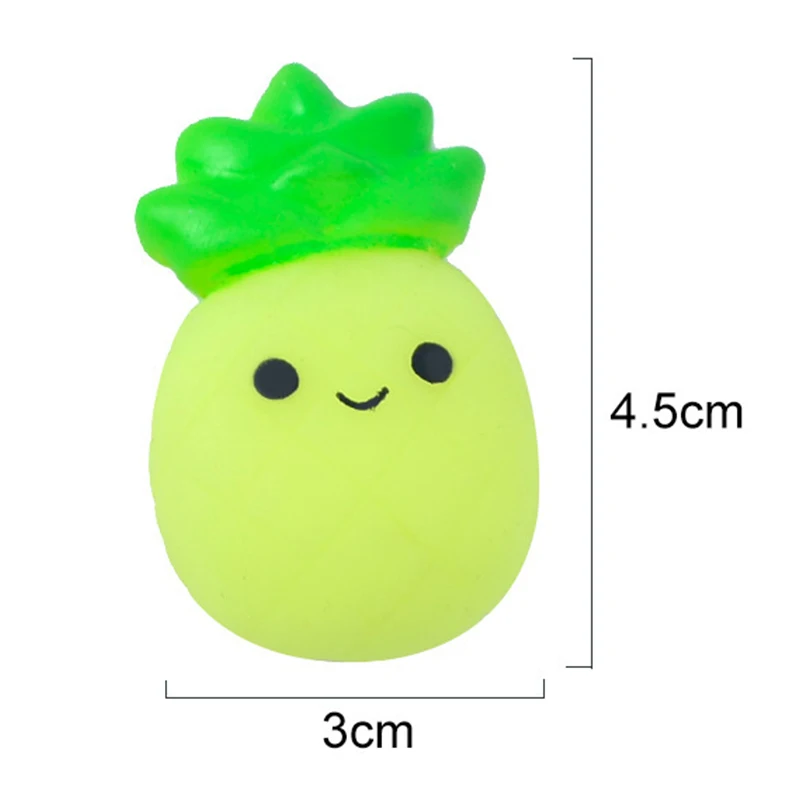귀여운 Squishies 리치 과일 애니마 스퀴시 완구 어린이 안티 스트레스 볼 스퀴즈 파티 스트레스 릴리프 완구 생일, 5-50 개