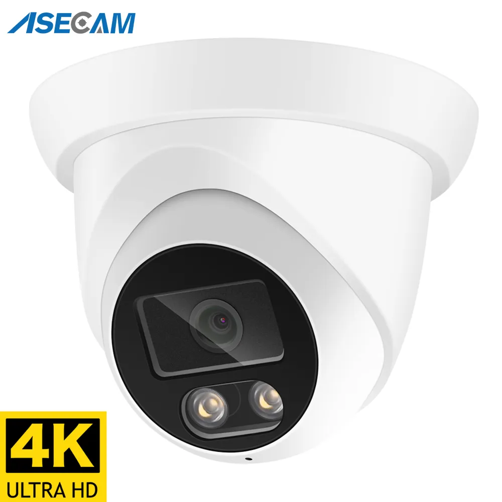 4K 8MP IP CCTV 카메라 오디오 야외 POE H.265 Onvif 광각 2.8mm AI 컬러 야간 투시경 홈 ASECAM title=4K 8MP IP CCTV 카메라 오디오 야외 POE H.265 Onvif 광각 2.8mm AI 컬러 야간 투시경 홈 ASECAM 