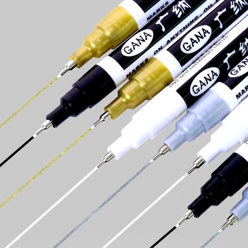 카드, 포스터, 록 머그잔용 페인트 펜, 무독성 방수 영구 마커 펜, 엑스트라 파인 포인트 페인트 마커, 4 가지 색상, 0.7mm title=카드, 포스터, 록 머그잔용 페인트 펜, 무독성 방수 영구 마커 펜, 엑스트라 파인 포인트 페인트 마커, 4 가지 색상, 0.7mm 