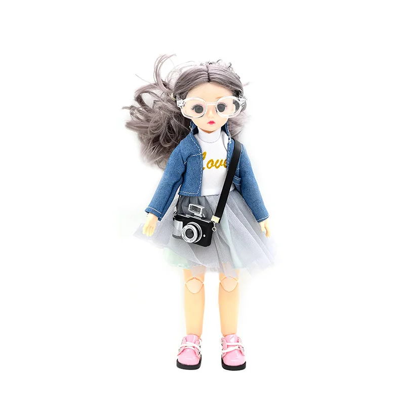 30cm 공주 신발 1/6 Bjd 구체관절 인형 신발 4 ~ 4.5cm, 풋 웨어 액세서리 여아용 어린이 장난감 선물