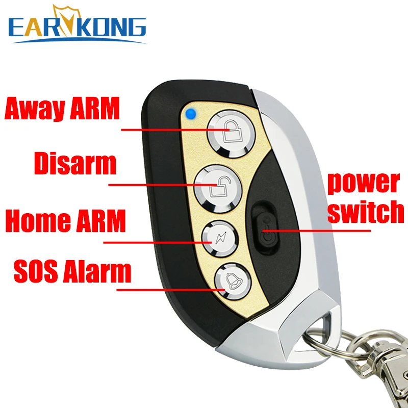 와이파이 GSM 경보 시스템 433MHz 홈 도난 보안 경보 무선 유선 감지기 RFID 터치 키보드, 온도 습도 알렉사