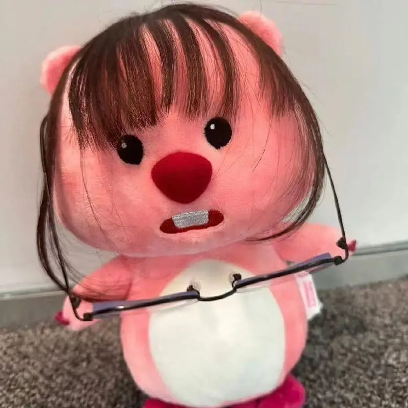 카와이 루피 봉제 인형, 부드러운 인형, 만화 DIY, 이 데스크탑 장식 장난감, 생일 선물