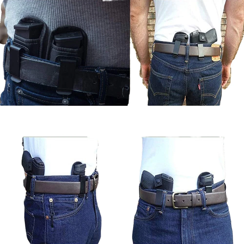 전술 나일론 탄창 파우치 홀스터 권총 권총 파우치, 클립 글록 19 21 베레타 92, 9mm 은폐 휴대 케이스