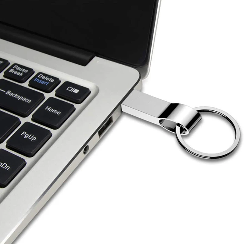 Pendrive 플래시 메모리 스틱, 금속 USB 플래시 드라이브, 키 256GB, 128GB, 64 GB, 16GB, 8GB