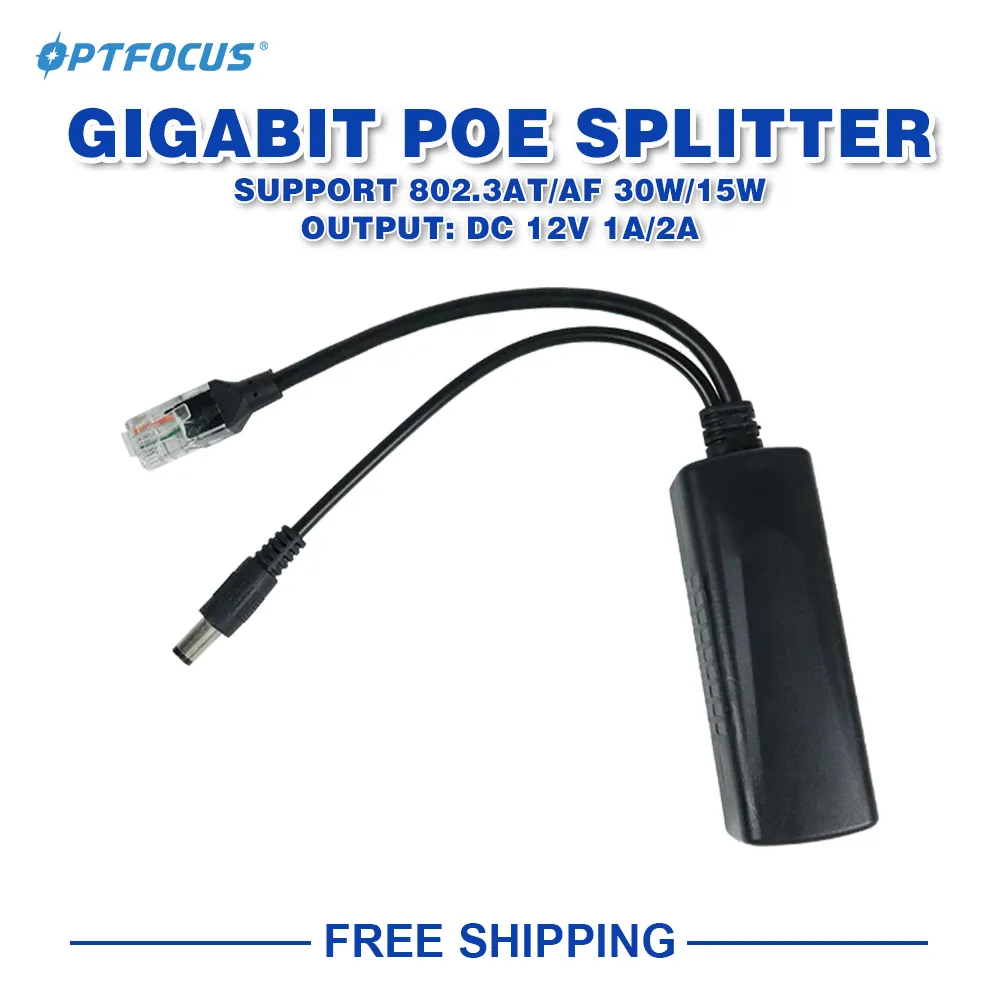 스위치 포트용 기가비트 POE 분배기, CCTV IP 카메라, 48V ~ 12V, 2.5A, 30W, 15W, Gibabit, 1000mbps, RJ45 to DC 공급 전원 분배기 title=스위치 포트용 기가비트 POE 분배기, CCTV IP 카메라, 48V ~ 12V, 2.5A, 30W, 15W, Gibabit, 1000mbps, RJ45 to DC 공급 전원 분배기 