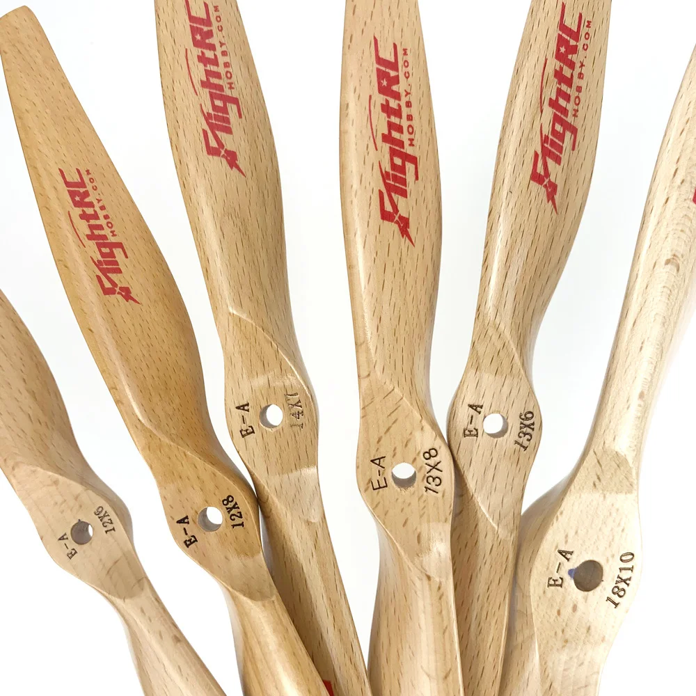 전기 RC 비행기 모터 CW 너도밤나무 나무 나무 프로펠러, 2 블레이드 프로펠러, 12x6/8, 13x6/8, 14x7, 15x8, 16x8, 17x8, 18x8/10, 20x8 인치, 1 개