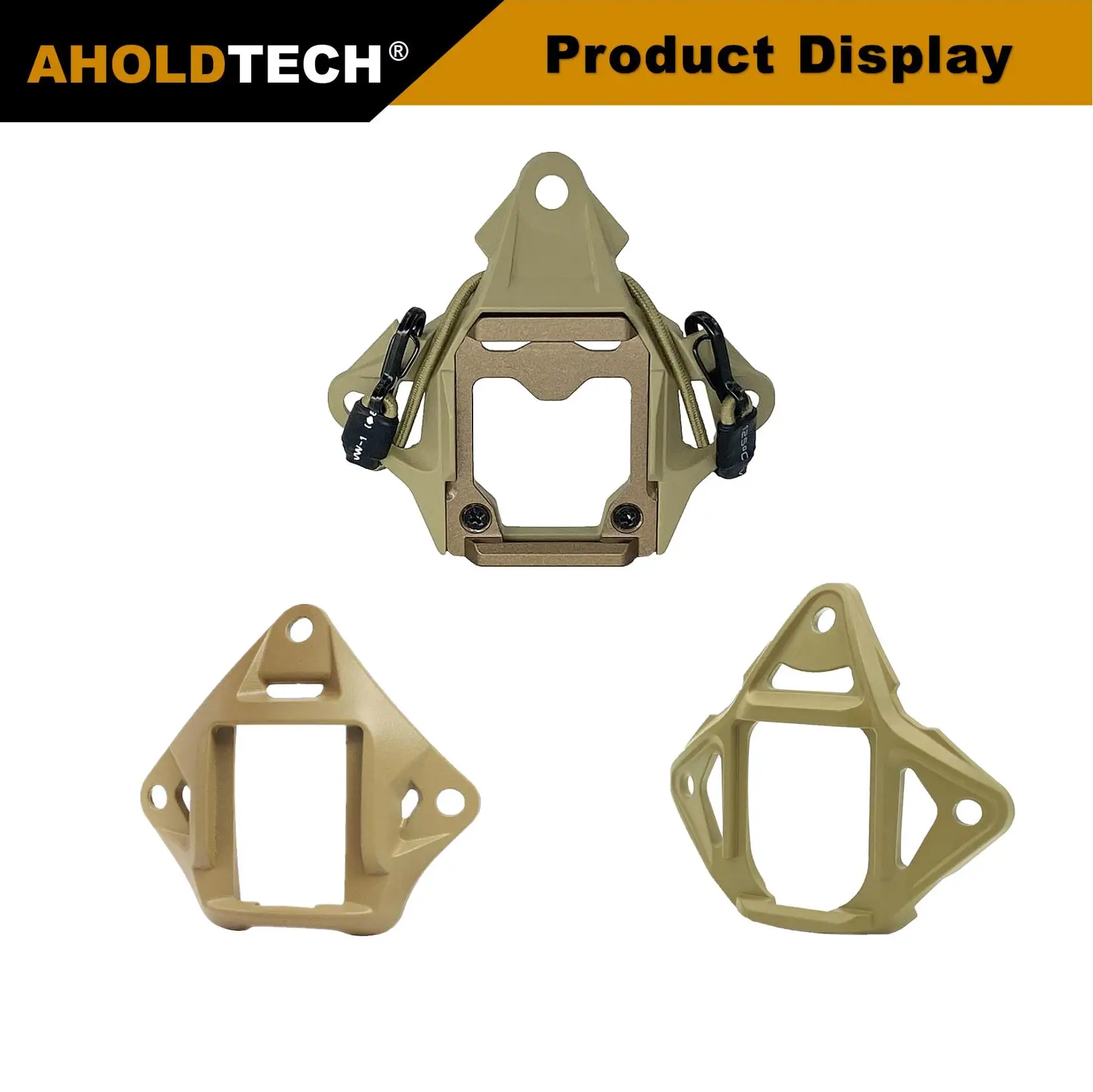 Aholdtech VAS 헬멧 슈라우드 모듈러 번지 Wilcox L4 NVG 마운트 어댑터, FAST MICH WENDY 전술 방탄 헬멧 NVG 브래킷