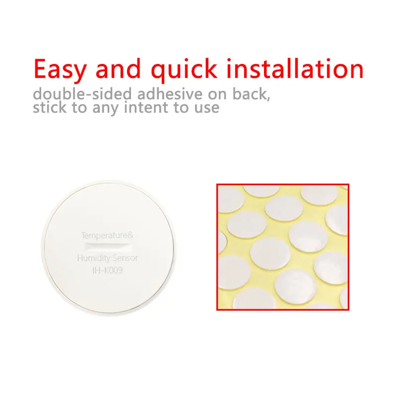 Tuya ZigBee 실시간 온도 및 습도 센서, Alexa, Google Home, 스마트 홈, 스마트 라이프, Tuya 스마트 앱 제어