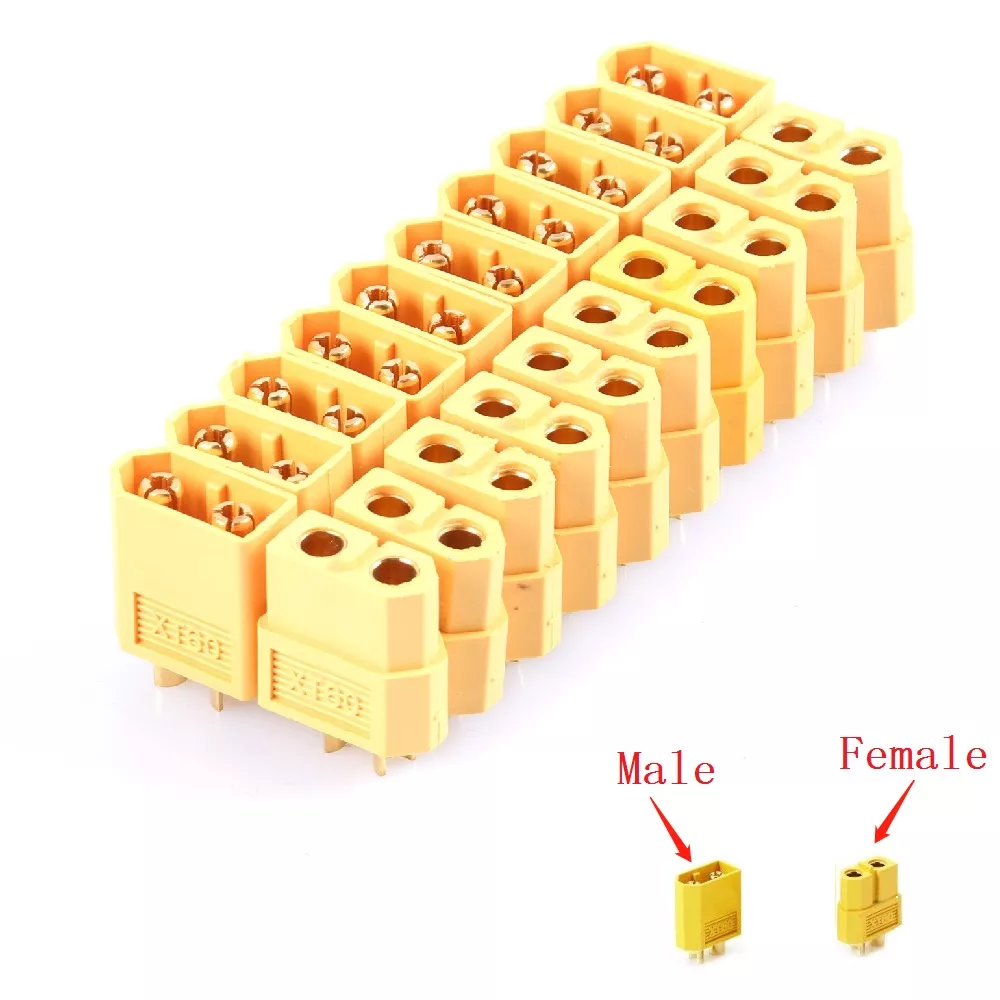 수 암 XT30 XT90 EC3 T 플러그 불릿 커넥터 플러그, RC 리포 배터리 xt60 커넥터, XT60 XT-60, 10 개 title=수 암 XT30 XT90 EC3 T 플러그 불릿 커넥터 플러그, RC 리포 배터리 xt60 커넥터, XT60 XT-60, 10 개 