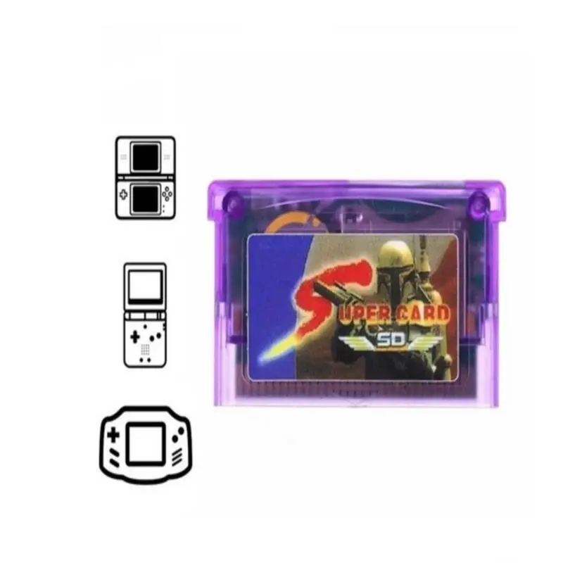 게임보이 어드밴스 게임 카트리지용 버전 지지대 TF 카드, GBA, GBM, IDS, NDS, NDSL 슈퍼 카드, 게임 콘솔 메모리용, 1 개