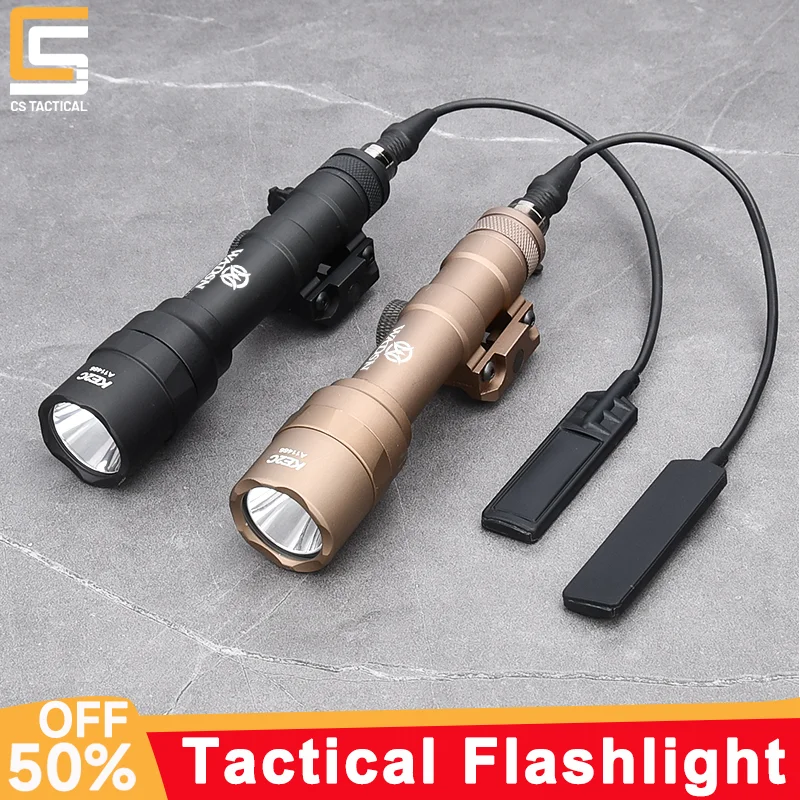 WADSN 에어소프트 강력한 손전등 전술 토치 스카우트 라이플 총 무기 LED 라이트, 20mm 피카티니 레일에 적합, M600 M600C M600U title=WADSN 에어소프트 강력한 손전등 전술 토치 스카우트 라이플 총 무기 LED 라이트, 20mm 피카티니 레일에 적합, M600 M600C M600U 