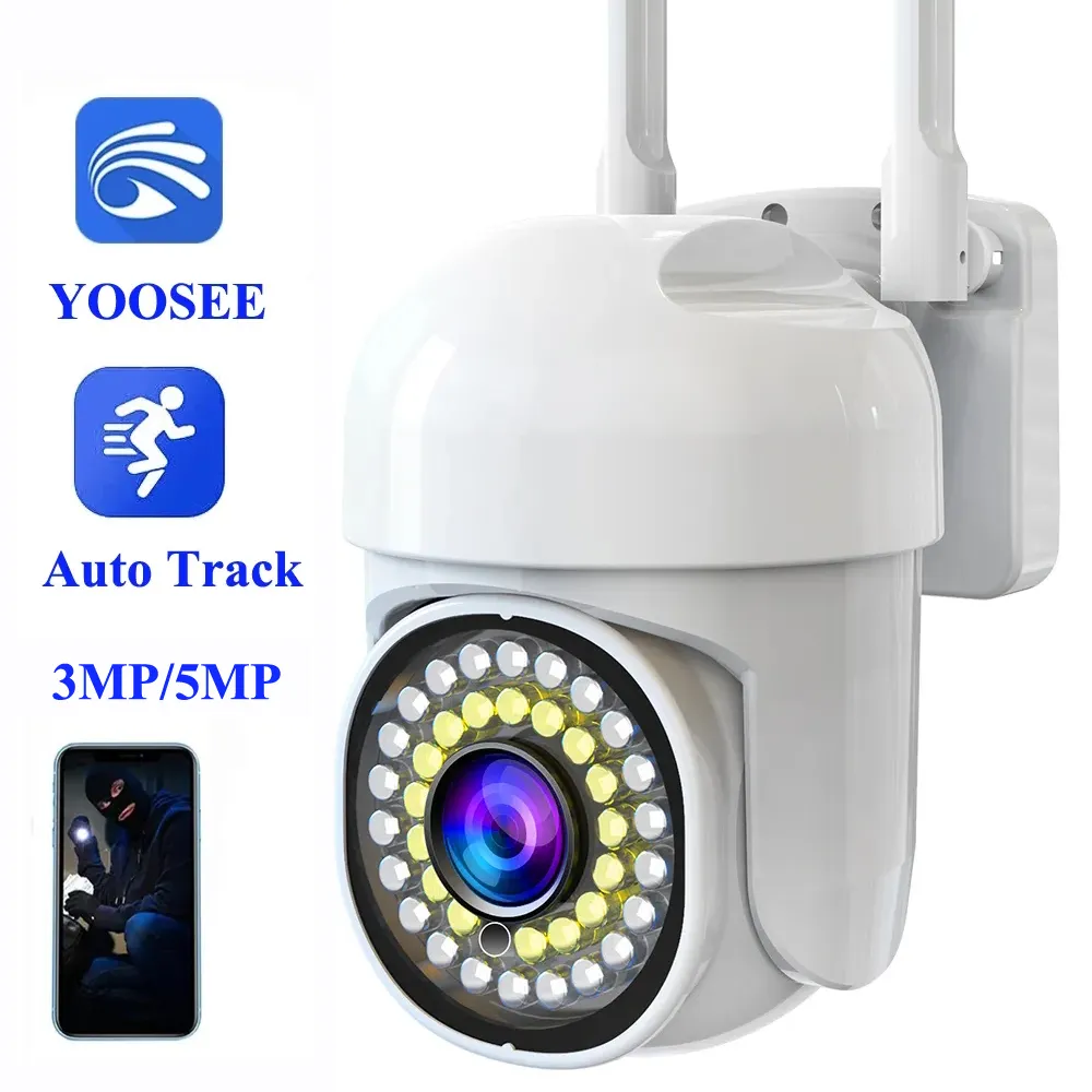YOOSEE HD IP 카메라 3MP 5MP 와이파이 PTZ 카메라, 야외 보안 와이파이 카메라, 모션 감지, 자동 추적, 양방향 오디오 IP 카메라 title=YOOSEE HD IP 카메라 3MP 5MP 와이파이 PTZ 카메라, 야외 보안 와이파이 카메라, 모션 감지, 자동 추적, 양방향 오디오 IP 카메라 