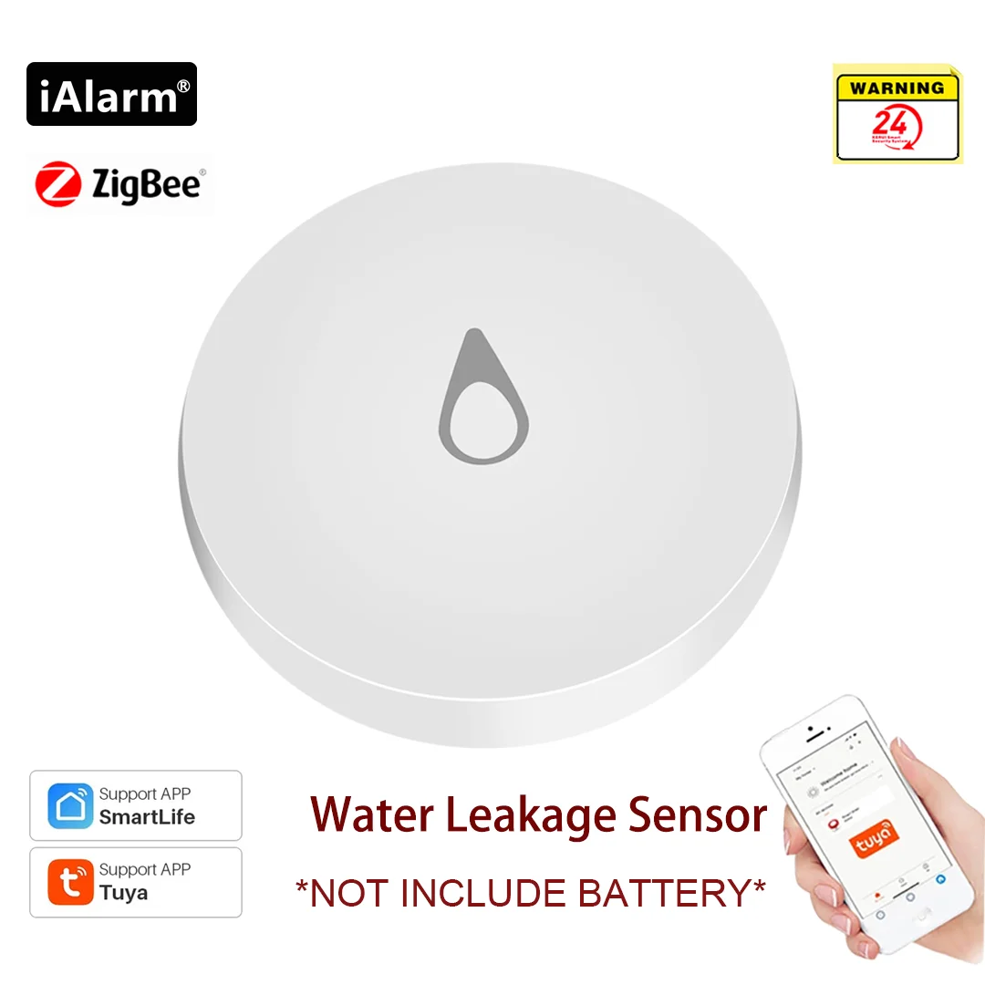IAlarm ZigBee 연결 누수 센서, 침수 보안 알람, 누수 감지기, 오버플로 경보, 방수, 스마트 홈 title=IAlarm ZigBee 연결 누수 센서, 침수 보안 알람, 누수 감지기, 오버플로 경보, 방수, 스마트 홈 