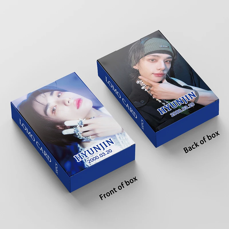 Kpop 스트레이 키즈 새 앨범 NOEASY 카드, 사진 인쇄 카드, 소년 포스터 사진, 로모 팬 선물, 54 개