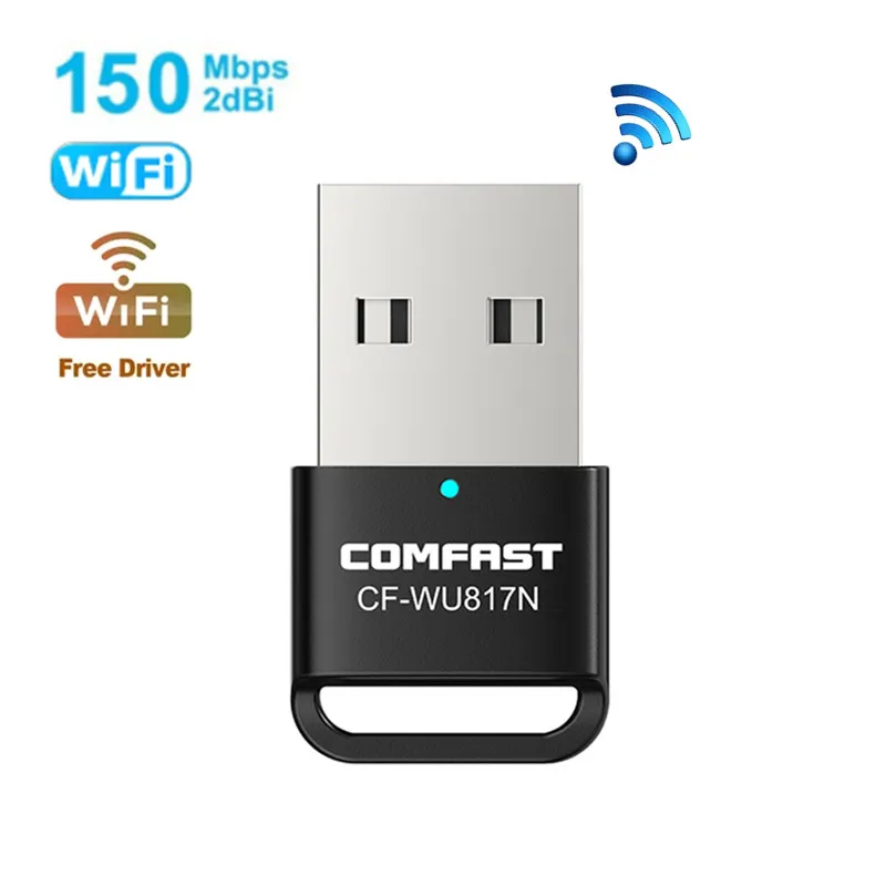 미니 USB 와이파이 어댑터 안테나, 무선 네트워크 카드, 이더넷 와이파이 수신기 동글, 무료 드라이버 어댑터, 와이파이 카드, 150M title=미니 USB 와이파이 어댑터 안테나, 무선 네트워크 카드, 이더넷 와이파이 수신기 동글, 무료 드라이버 어댑터, 와이파이 카드, 150M 