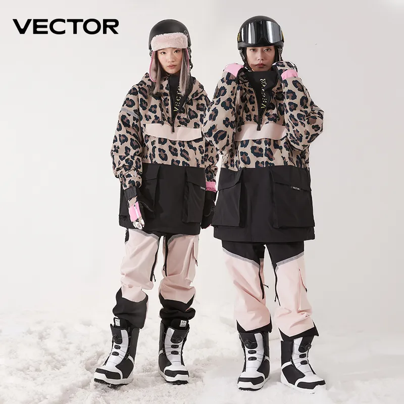 VECTOR 여성 남성 후드 스웨터 스키복, 반사 트렌드, 두꺼운 보온 및 방수 스키 장비, 스키 슈트 title=VECTOR 여성 남성 후드 스웨터 스키복, 반사 트렌드, 두꺼운 보온 및 방수 스키 장비, 스키 슈트 