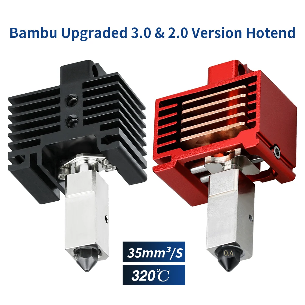 2.0 밤부 랩 X1  Bambu Lab X1 및 X1 카본 바이 메탈 히트 브레이크 CHT 하드 스틸 노즐 서미스터 적합 Bambu P1P 및 P1S 핫 엔드 용 핫 엔드 업그레이드 title=2.0 밤부 랩 X1  Bambu Lab X1 및 X1 카본 바이 메탈 히트 브레이크 CHT 하드 스틸 노즐 서미스터 적합 Bambu P1P 및 P1S 핫 엔드 용 핫 엔드 업그레이드 