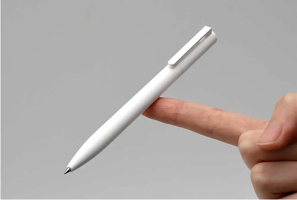 Xiaomi-Mijia 오리지널 젤 펜 MI 펜 0.5mm 서명 펜, PREMEC 부드러운 스위스 리필 미쿠니 일본 잉크 (검정, 파랑) 최고의 선물