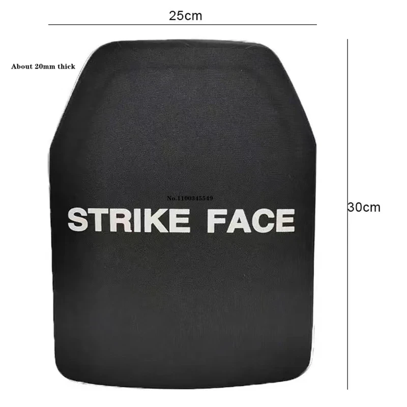 NIJ III 독립형 방탄 플레이트, 순수 PE 라이트 무게추, 안티 AK47 MSC, 7.62mm 탄도 패널, 10x12 인치