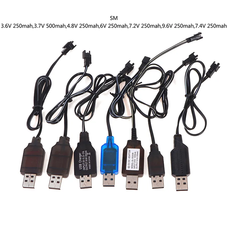 고품질 3.6-9.6V 250mA NiMh/NiCd 배터리 USB 충전기 케이블, SM 2P 앞으로 플러그 원격 제어 자동차 USB 충전기 전기 장난감 title=고품질 3.6-9.6V 250mA NiMh/NiCd 배터리 USB 충전기 케이블, SM 2P 앞으로 플러그 원격 제어 자동차 USB 충전기 전기 장난감 