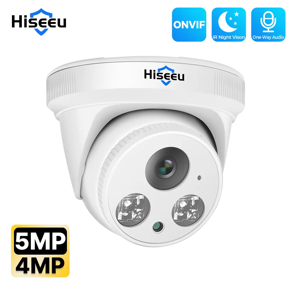 Hiseeu IP 카메라 감시 POE 오디오 돔 2.8mm 야간 투시경, 실내 홈 CCTV 비디오 보안, NVR ONVIF H.265, 3MP, 5MP title=Hiseeu IP 카메라 감시 POE 오디오 돔 2.8mm 야간 투시경, 실내 홈 CCTV 비디오 보안, NVR ONVIF H.265, 3MP, 5MP 