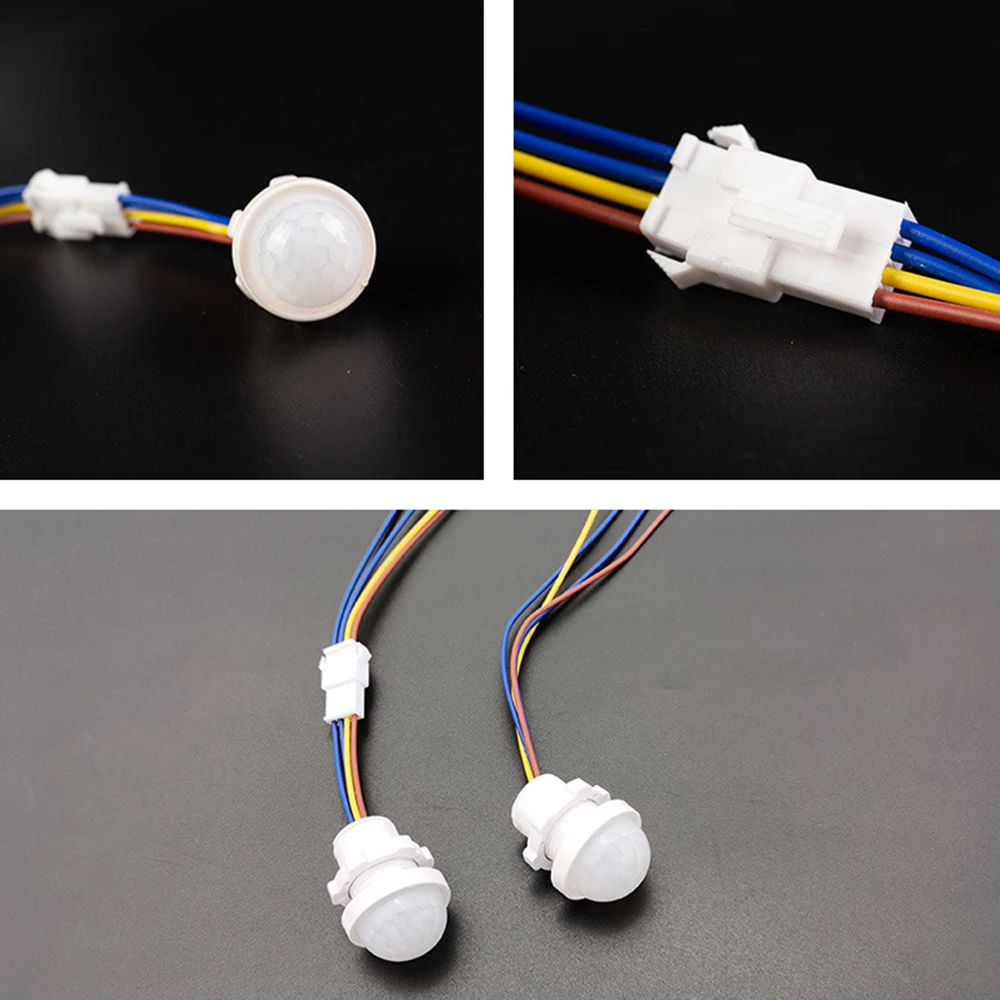 AC110-240V 자동 센서 조명 스위치, LED 인체 센서, 적외선 센서 감지, 적외선 PIR 프로브, LED 바디 센서