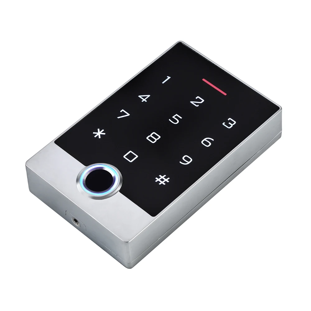 스마트 지문 도어 잠금 WIFI Tuya APP 터치 암호 키패드 방수 RFID 카드 액세스 제어 시스템