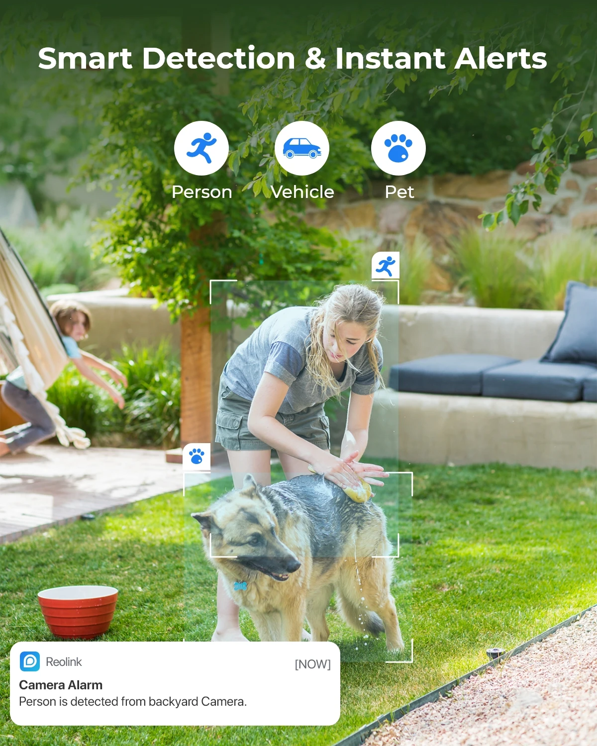 Reolink 4K 보안 카메라 스마트 감지 8MP Wi-Fi 6 기술 감시 카메라 Onvif 2.4G/5Ghz 무선 5MP 실외 IP 카메라