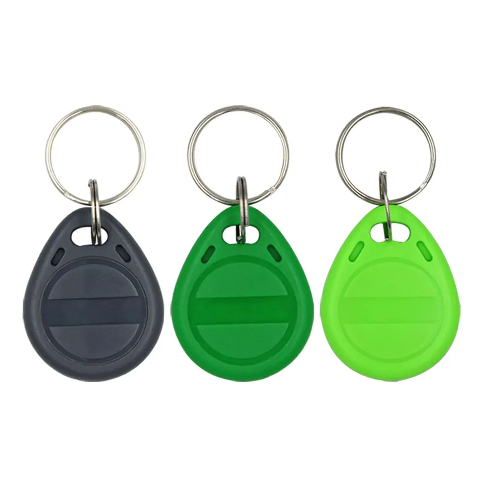 Em4305 t5577 RFID 125khz 키 키톱, 재기록 가능, 재기록 가능, 중복 태그, 재작성, 근접 ID 토큰 링, RFID 클론, 10 개