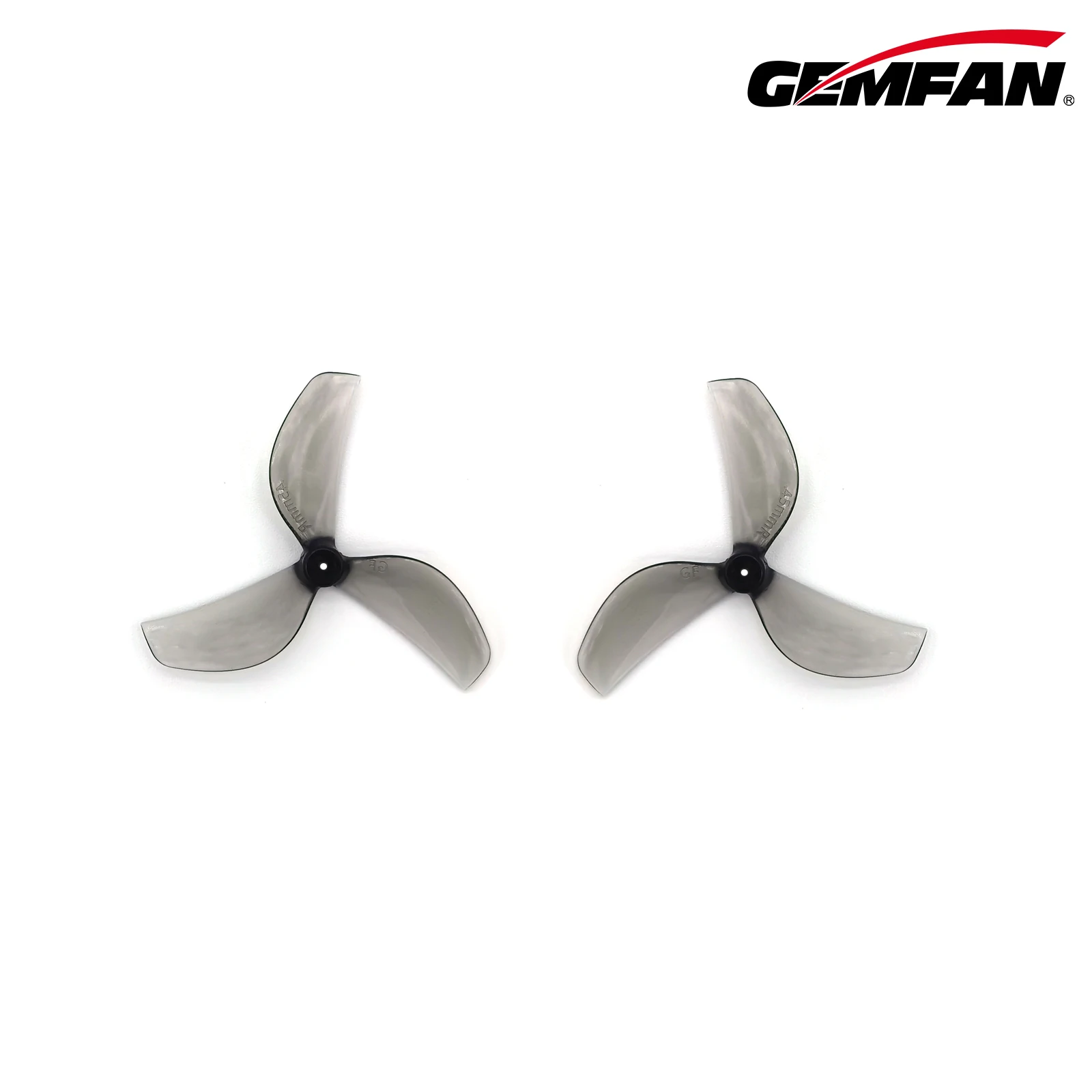 Gemfan 45mm 3 날 PC 프로펠러 1mm 1.5mm 4 쌍 RC FPV 레이싱 프리스타일 1.8 인치 시네후프 이쑤시개 드론 DIY 부품