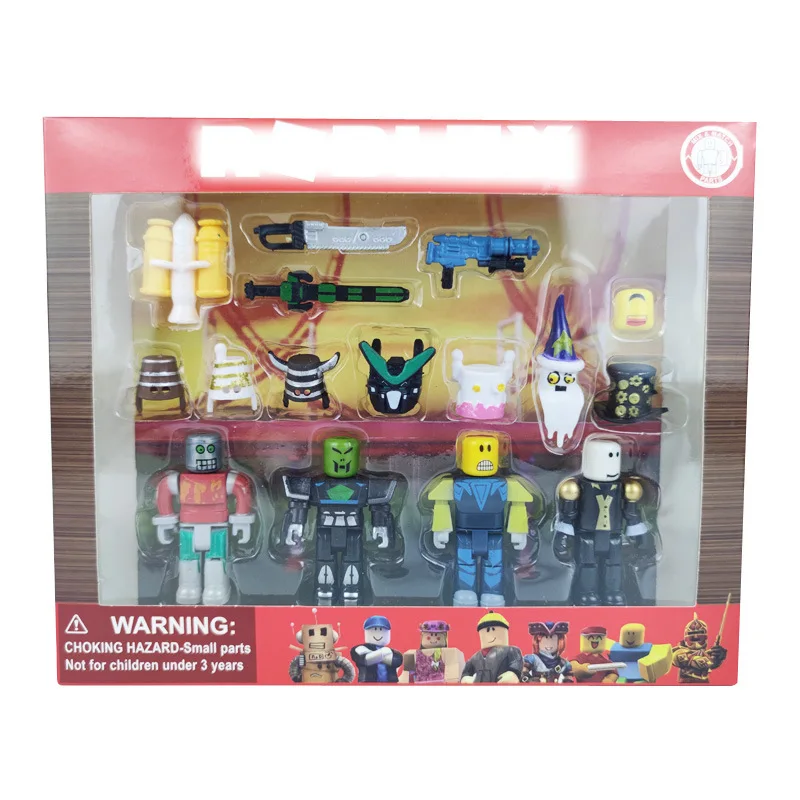 가상 세계 Roblox 인형 게임 주변 핸드 모델 장난감, 가상 세계 빌딩 블록 인형 장식, 박제 동물 파퉁