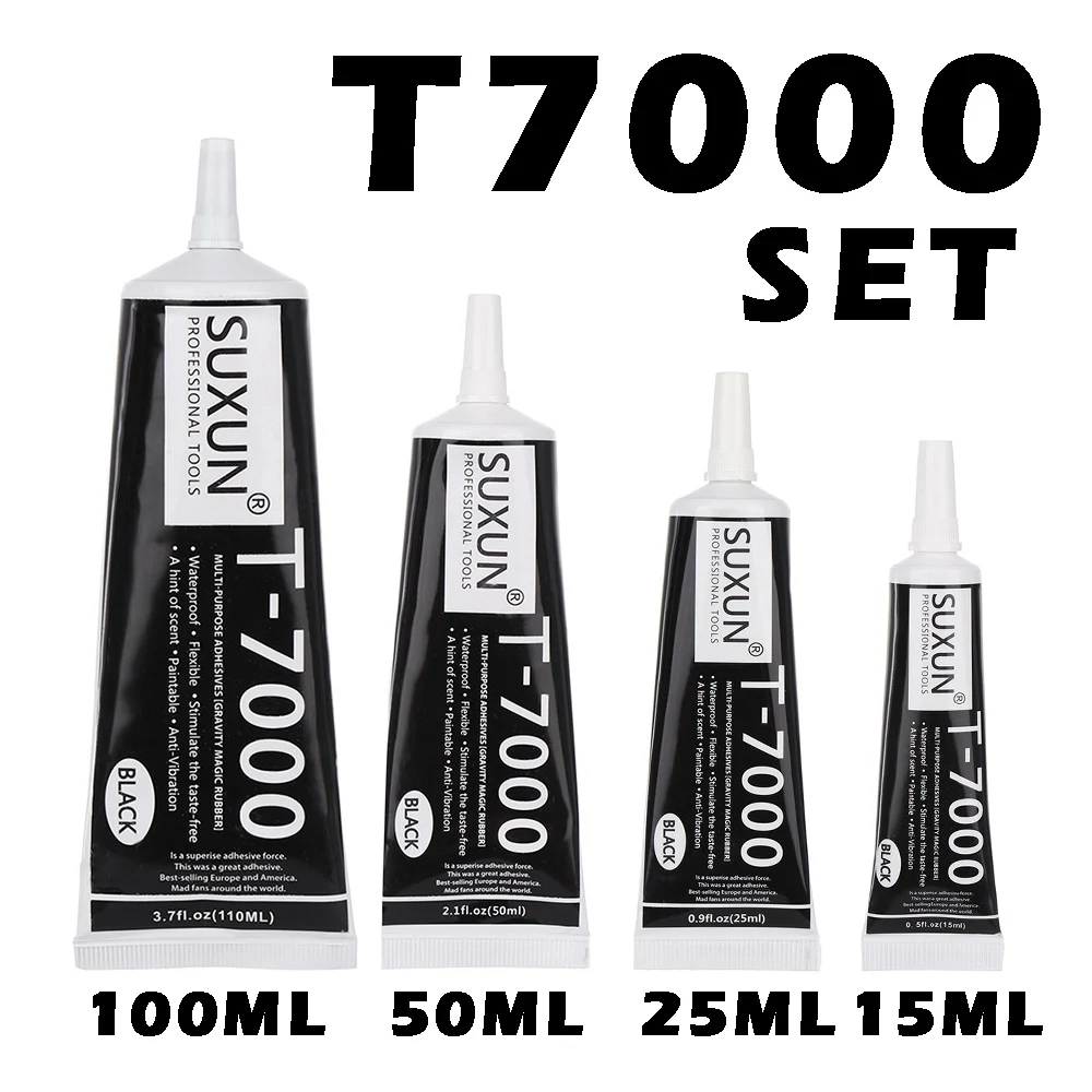 다기능 접착제 DIY 휴대폰 스크린 프레임 에폭시 실란트, 슈퍼 블랙 액체 접착제 T-7000 매니큐어, T7000 세트 title=다기능 접착제 DIY 휴대폰 스크린 프레임 에폭시 실란트, 슈퍼 블랙 액체 접착제 T-7000 매니큐어, T7000 세트 