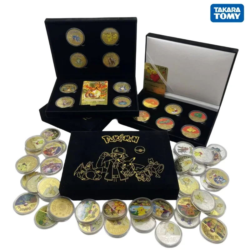 포켓몬 선물 상자 세트, 금속 기념 동전, 피카츄 금화, 실버 동전, 어린이 컬렉션 장난감, 최고의 생일 선물 title=포켓몬 선물 상자 세트, 금속 기념 동전, 피카츄 금화, 실버 동전, 어린이 컬렉션 장난감, 최고의 생일 선물 