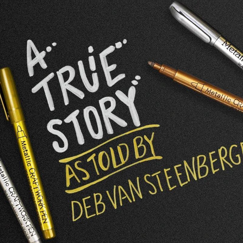 1/3개/대 프리미엄 브러시 금속 마커 펜 - 검은 종이, 유리, 바위 그림, 할로윈 호박, 카드 만들기, 스크랩북 앨범, 크리스마스 DIY 미술 공예용 은색/금색/구리/흰색 페인트 펜