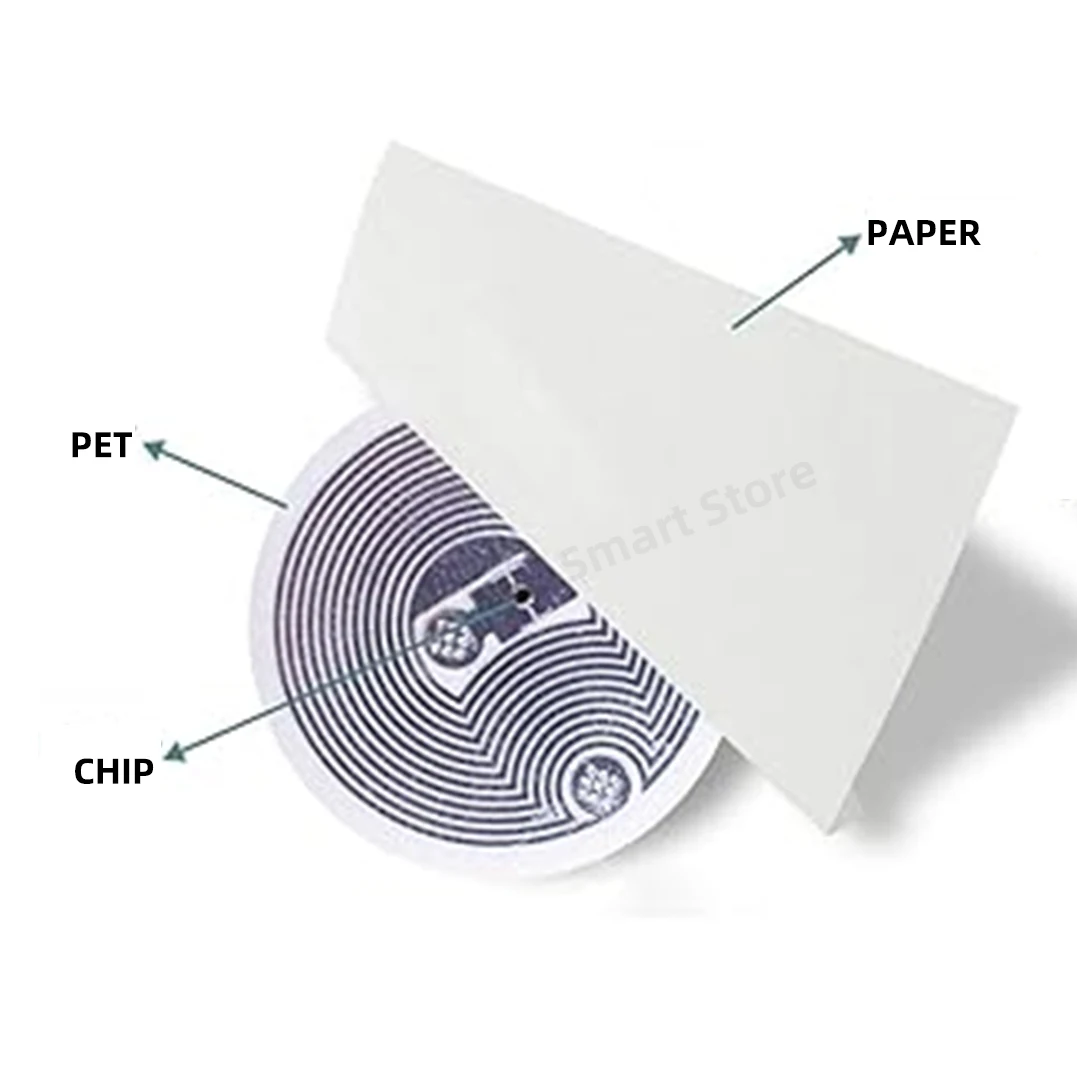 NFC 태그 NFC 스티커, NT/AG 213 215 216 RFID NFC 태그 스티커, NFC 휴대폰용 접착 라벨, Nt/ag213 Nt ag215, 100 개, 50 개, 10 개