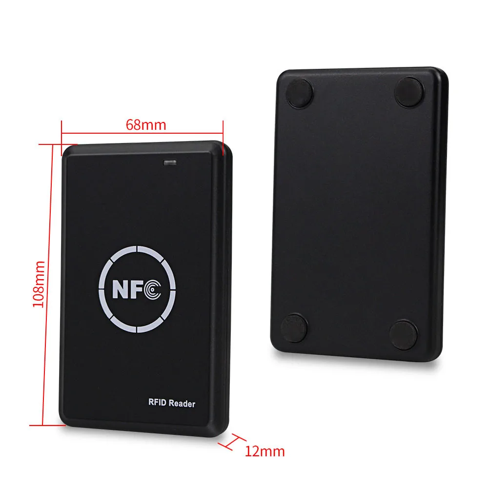 RFID 복사기 125KHz 열쇠 NFC 스마트 카드 리더 라이터, 13.56MHz 암호화 프로그래머, USB UID T5577 EM4305 카드 태그
