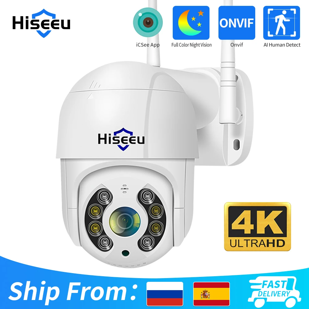 Hiseeu-IP 카메라, 8mp, 4K, 와이파이, 야외 보안, 1080P, 3mp, 5mp, 무선 비디오 감시 카메라, 인간 감지, iCsee title=Hiseeu-IP 카메라, 8mp, 4K, 와이파이, 야외 보안, 1080P, 3mp, 5mp, 무선 비디오 감시 카메라, 인간 감지, iCsee