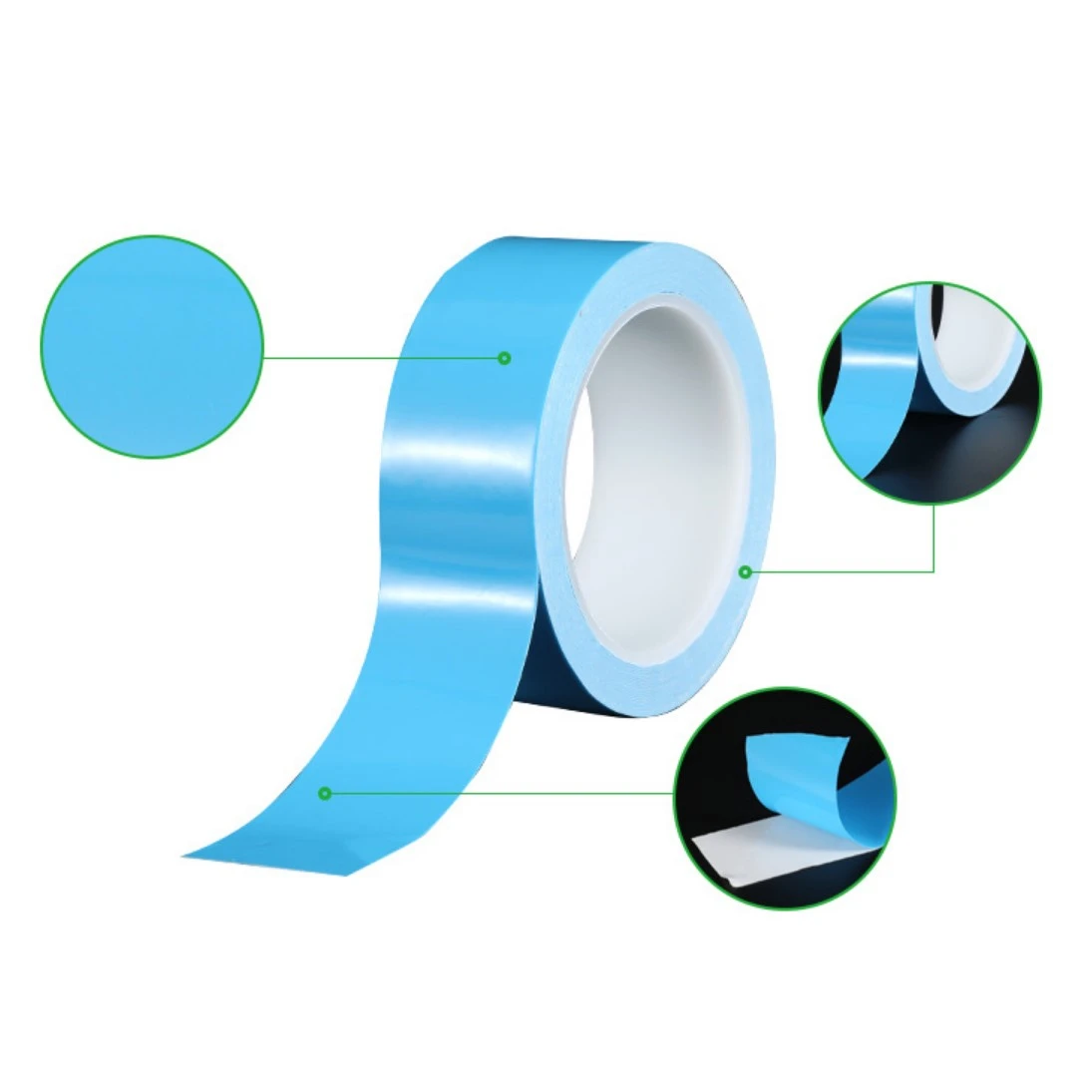 양면 열 전도성 접착 테이프, 칩 PCB LED 스트립, 히트 싱크, 5mm, 10mm, 12mm, 30mm 너비