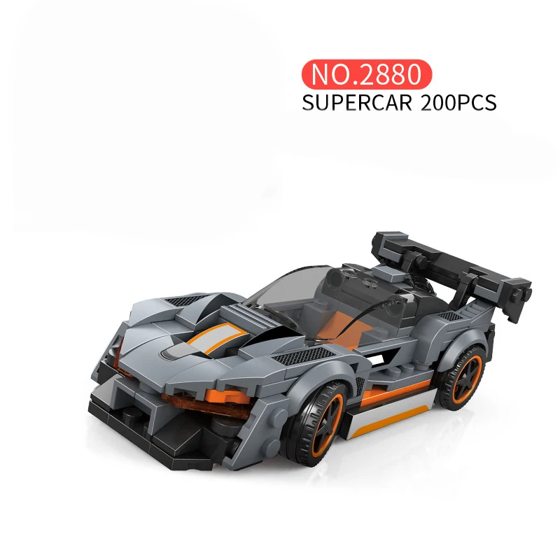2024 신상 레이싱 카 시티 스피드 챔피언 F1 스포츠 모델 빌딩 블록 브릭, 훌륭한 고속 클래식 랠리 슈퍼 레이서 차량
