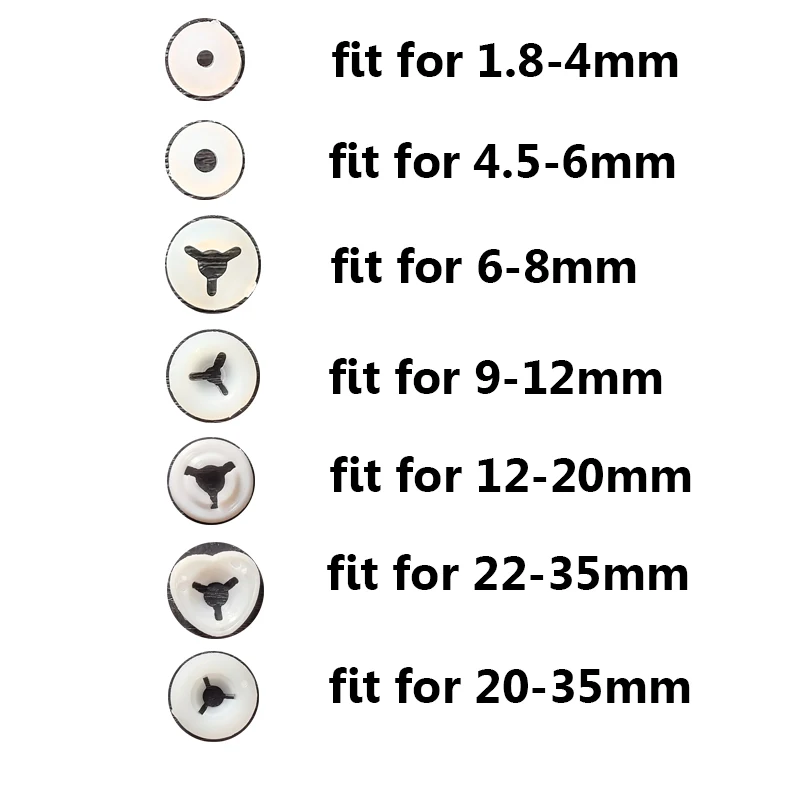 장난감용 삼각형 갈색 안전 코, 4.5mm, 6mm, 7mm, 8mm, 9mm, 10mm, 12mm, 15mm, 18mm