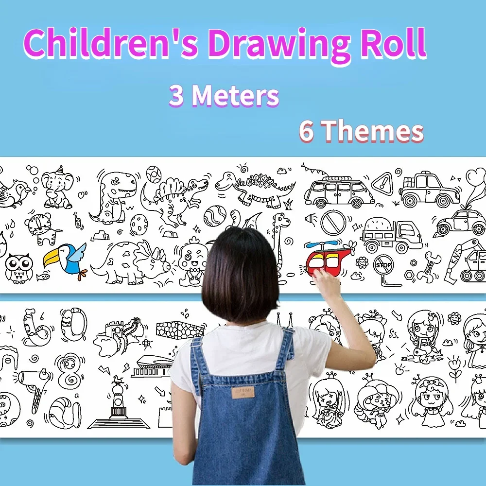 어린이 그림 롤 DIY 색칠하기 종이 롤, 컬러 채우기 종이, 낙서 스크롤 종이 컷, 어린이 그림 장난감, 교육 장난감 title=어린이 그림 롤 DIY 색칠하기 종이 롤, 컬러 채우기 종이, 낙서 스크롤 종이 컷, 어린이 그림 장난감, 교육 장난감 